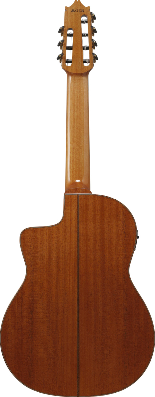 Ibanez GA3007CE-NT, 7-saitige Konzertgitarre, Fichte massiv/Mahagoni, Cutaway, Pickup